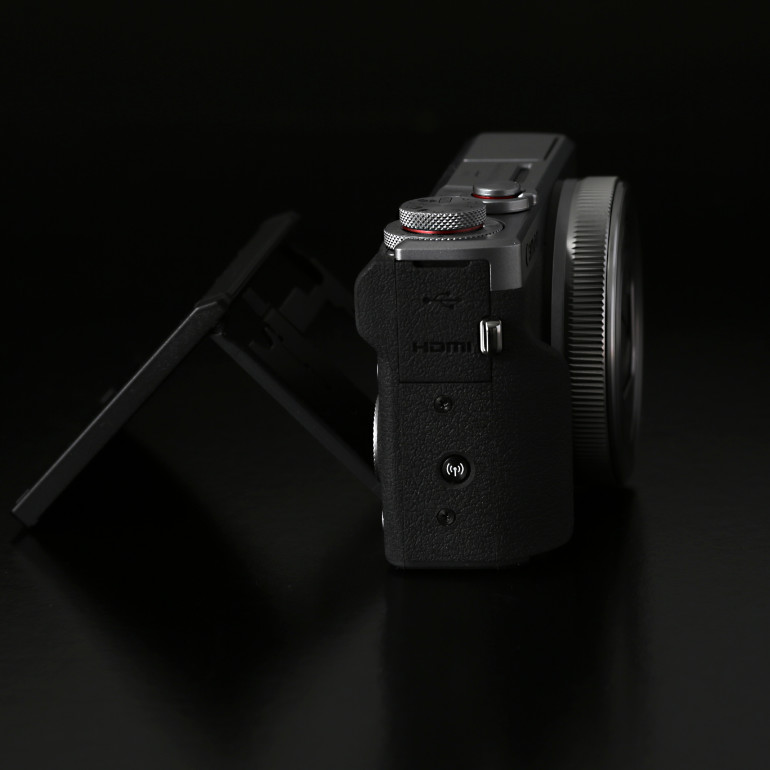 Canon Camera side detail